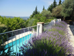 Provence is famous for its Lavender. At La Garabagne this gorgeous fragrance permeates the air along with the sound of busy bees collecting pollen for the local honey