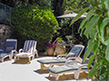 Quiet & relaxing corner by the pool.