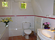 One of the bathrooms